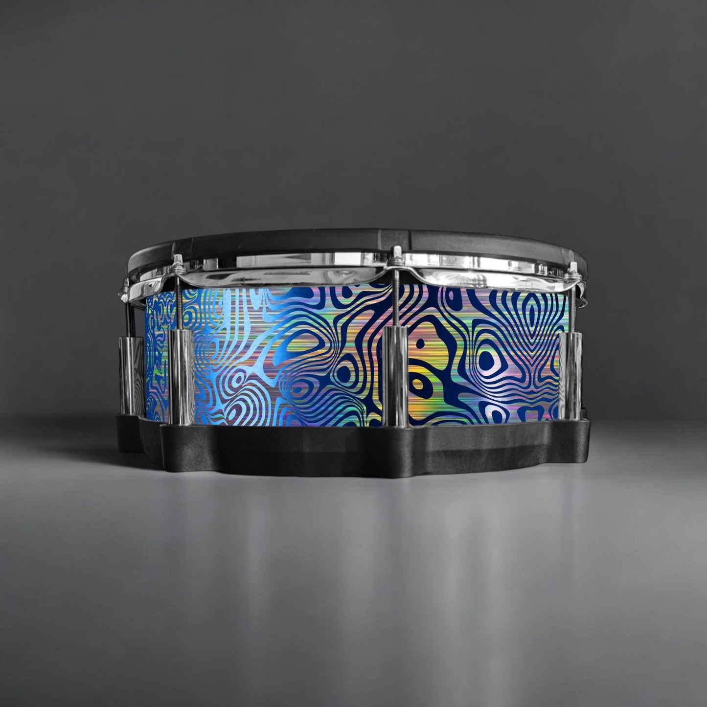 Psychedelic Swirl Drum Wrap