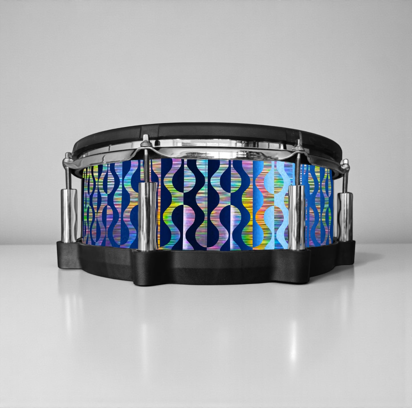 Negative Circles Drum Wrap