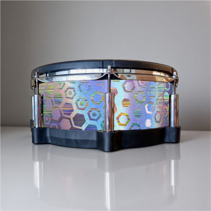 Hexagonal Fade Drum Wrap