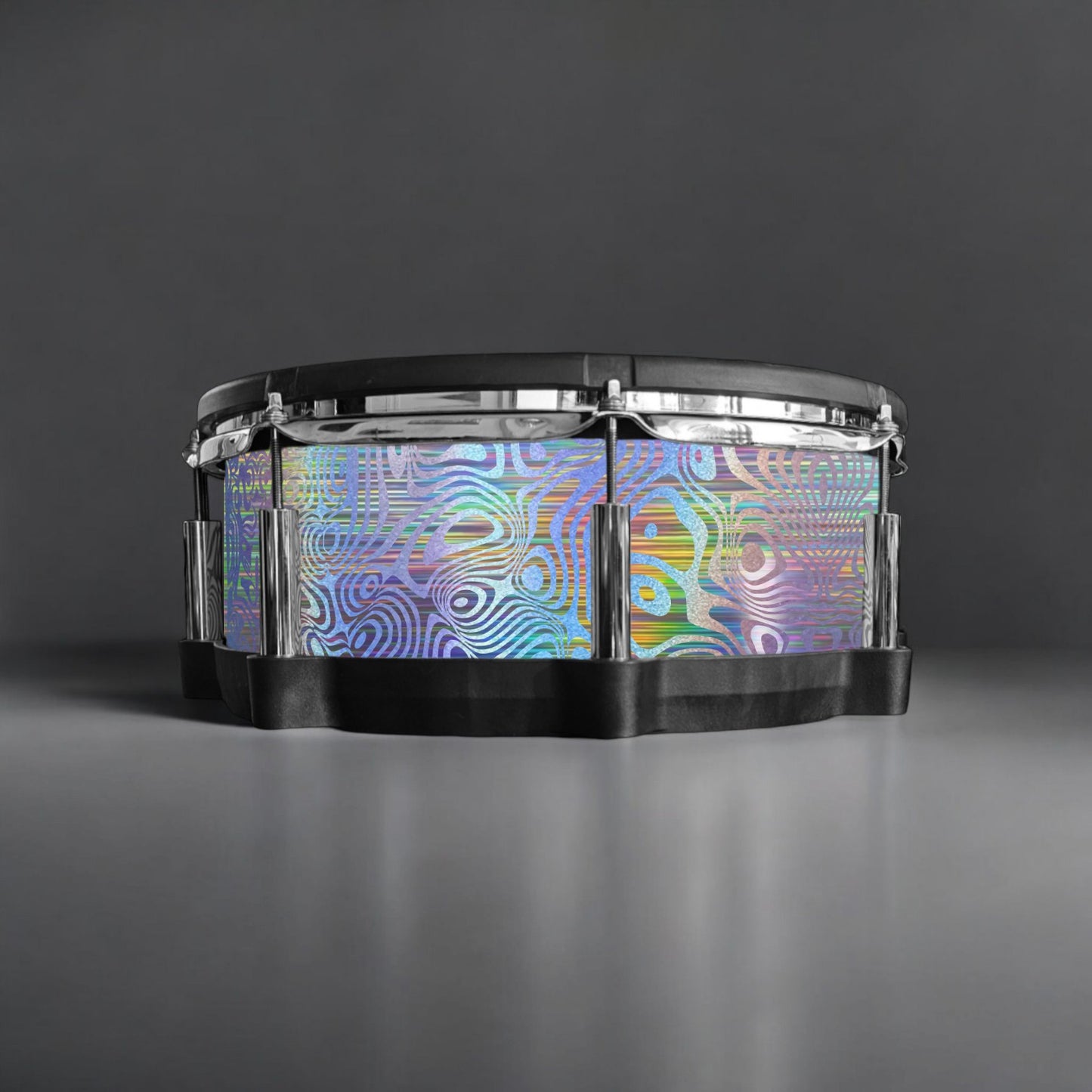 Psychedelic Swirl Drum Wrap