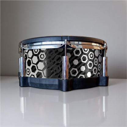Hexagonal Fade Drum Wrap