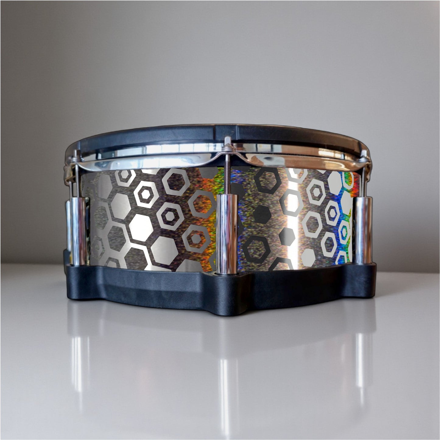 Hexagonal Fade Drum Wrap
