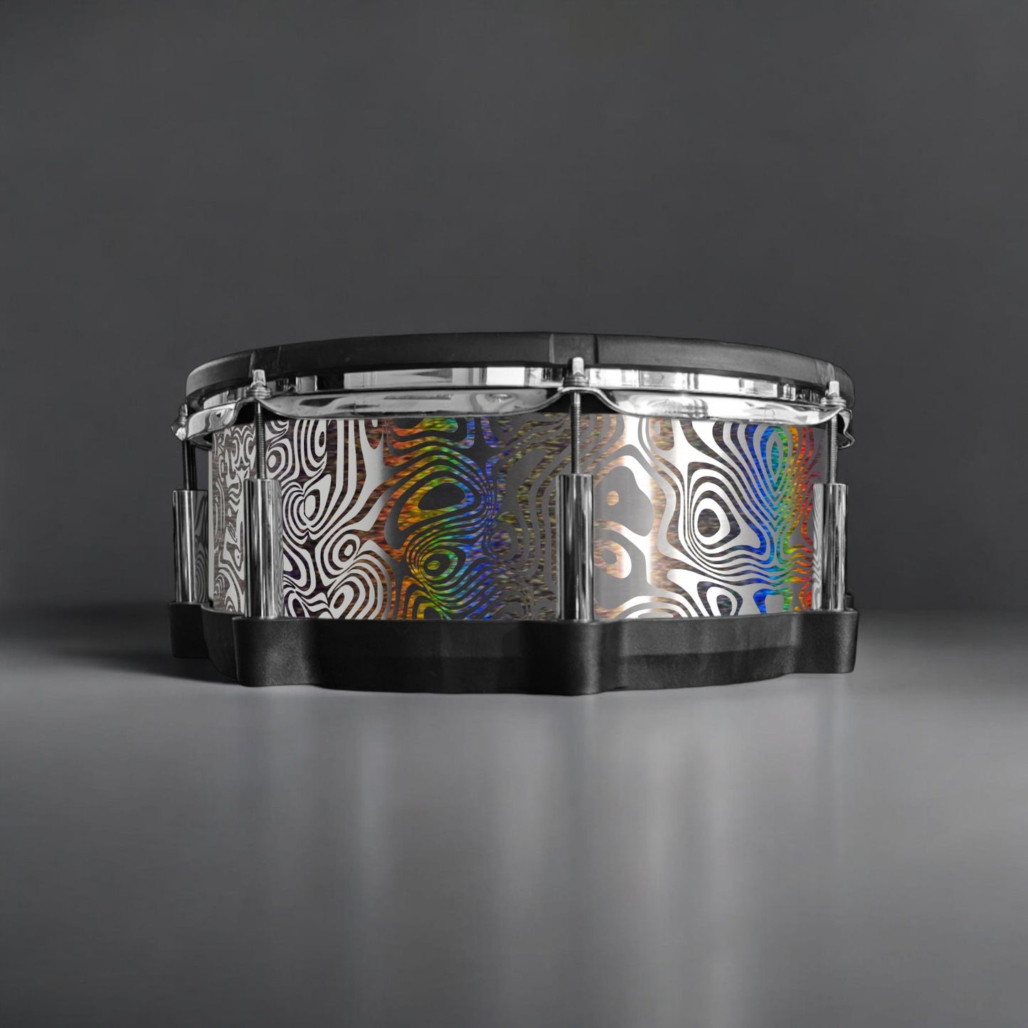 Psychedelic Swirl Drum Wrap