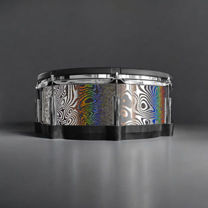 Psychedelic Swirl Drum Wrap