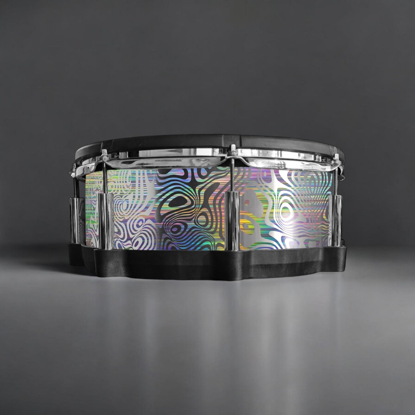 Psychedelic Swirl Drum Wrap