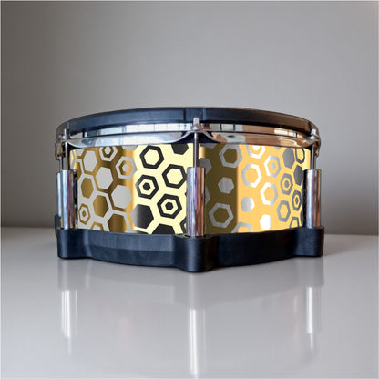 Hexagonal Fade Drum Wrap