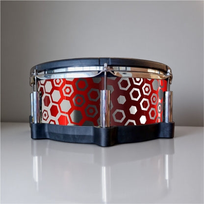 Hexagonal Fade Drum Wrap