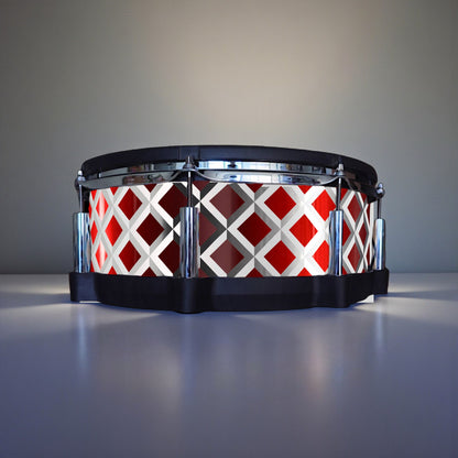 3D Tile Drum Wrap (White Base)