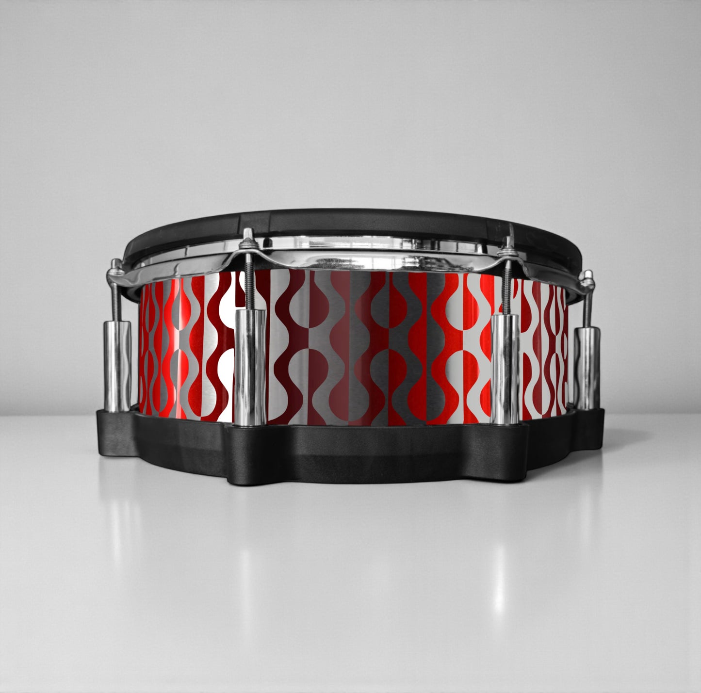 Negative Circles Drum Wrap