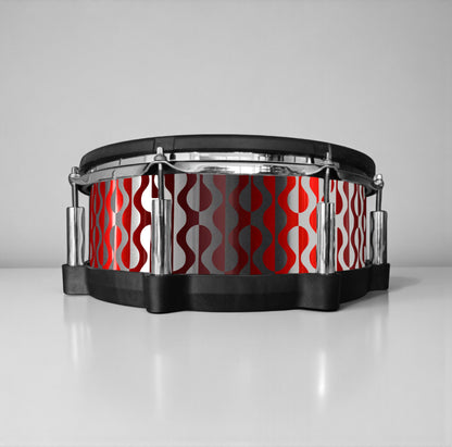 Negative Circles Drum Wrap