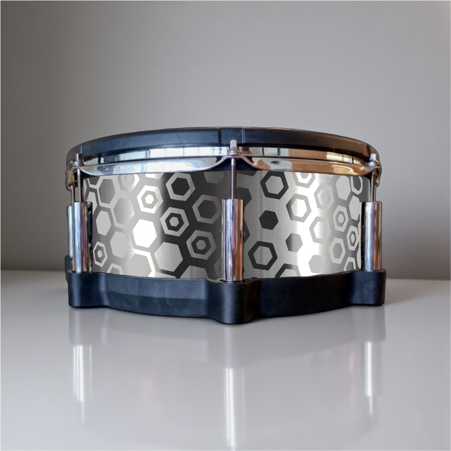 Hexagonal Fade Drum Wrap