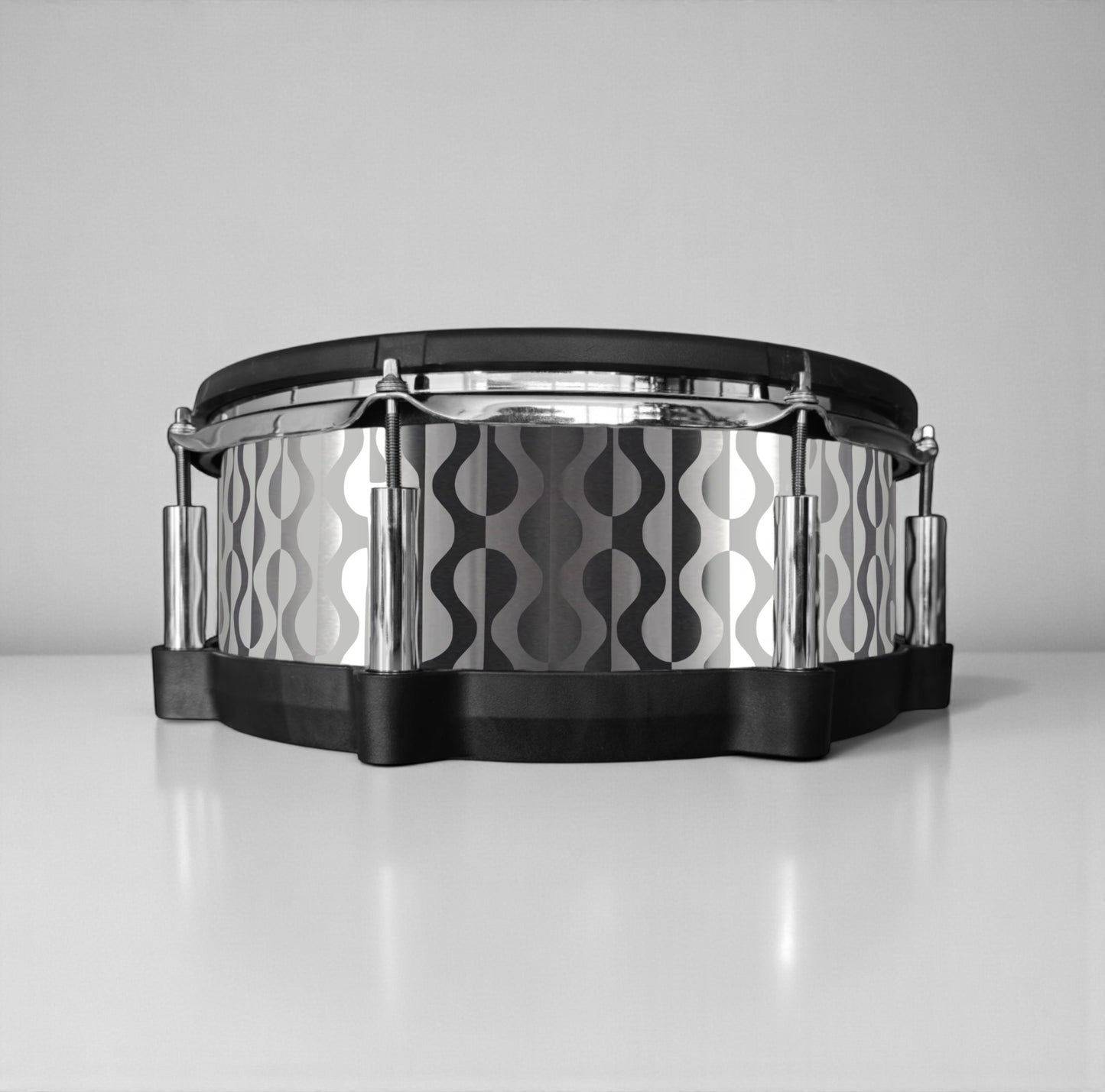 Negative Circles Drum Wrap