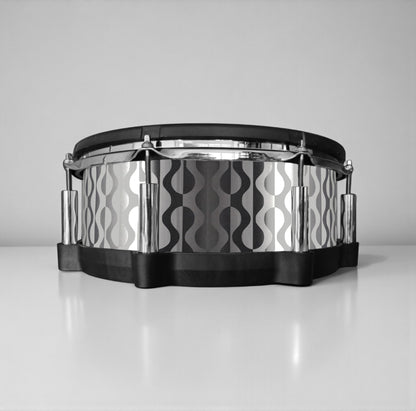 Negative Circles Drum Wrap