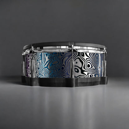 Psychedelic Swirl Drum Wrap