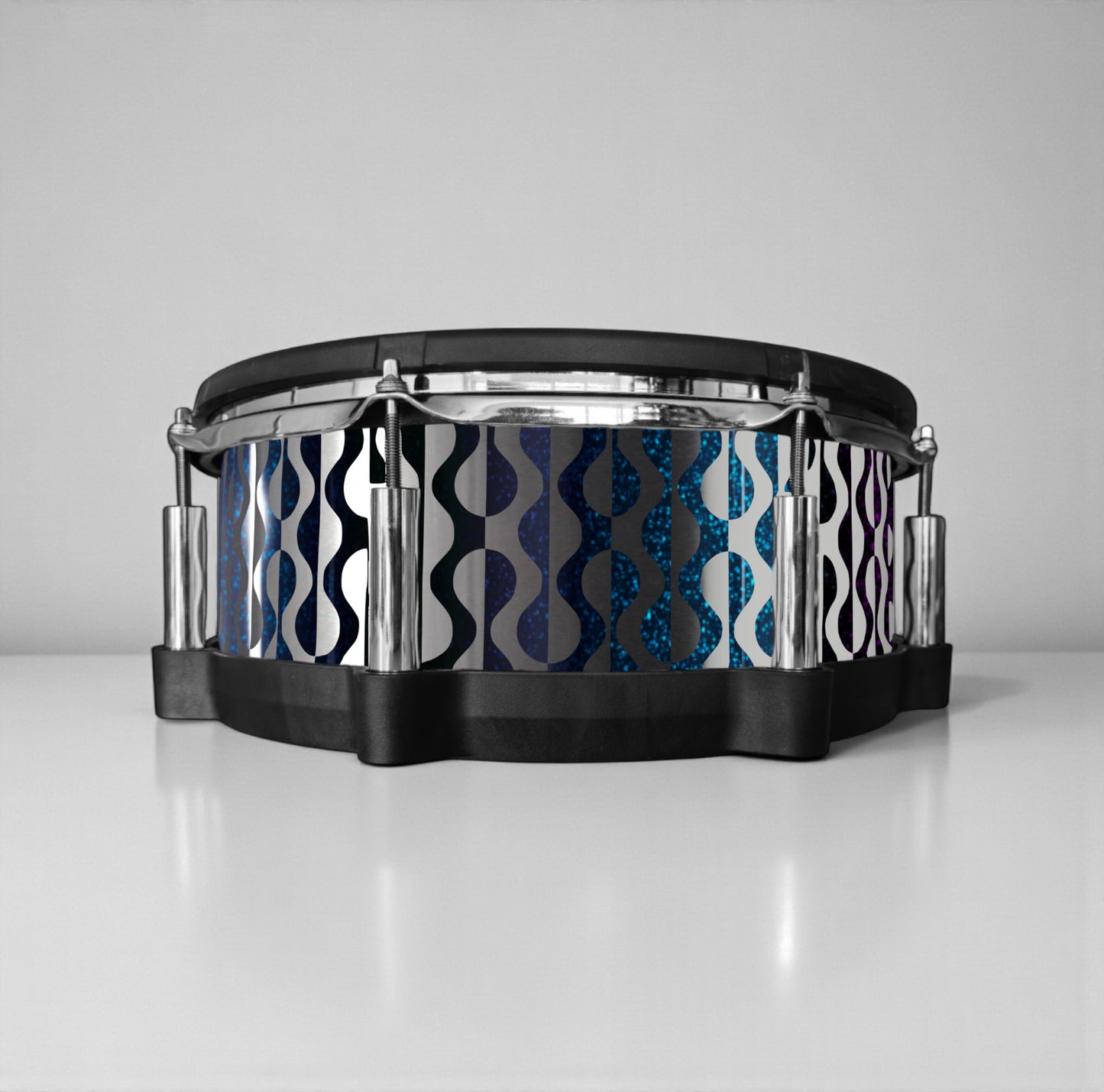 Negative Circles Drum Wrap