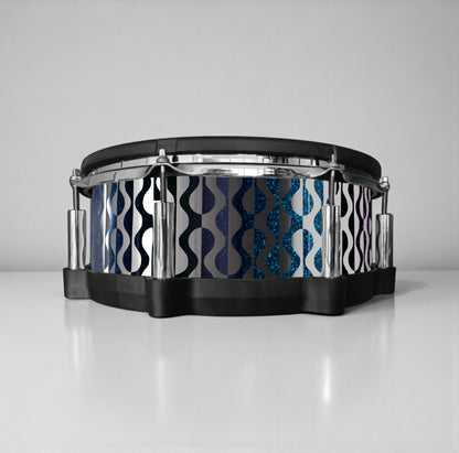 Negative Circles Drum Wrap