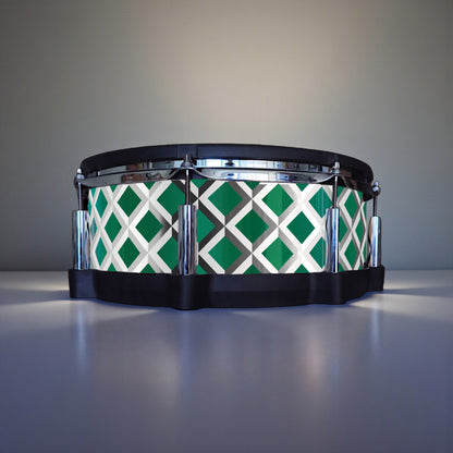 3D Tile Drum Wrap (White Base)