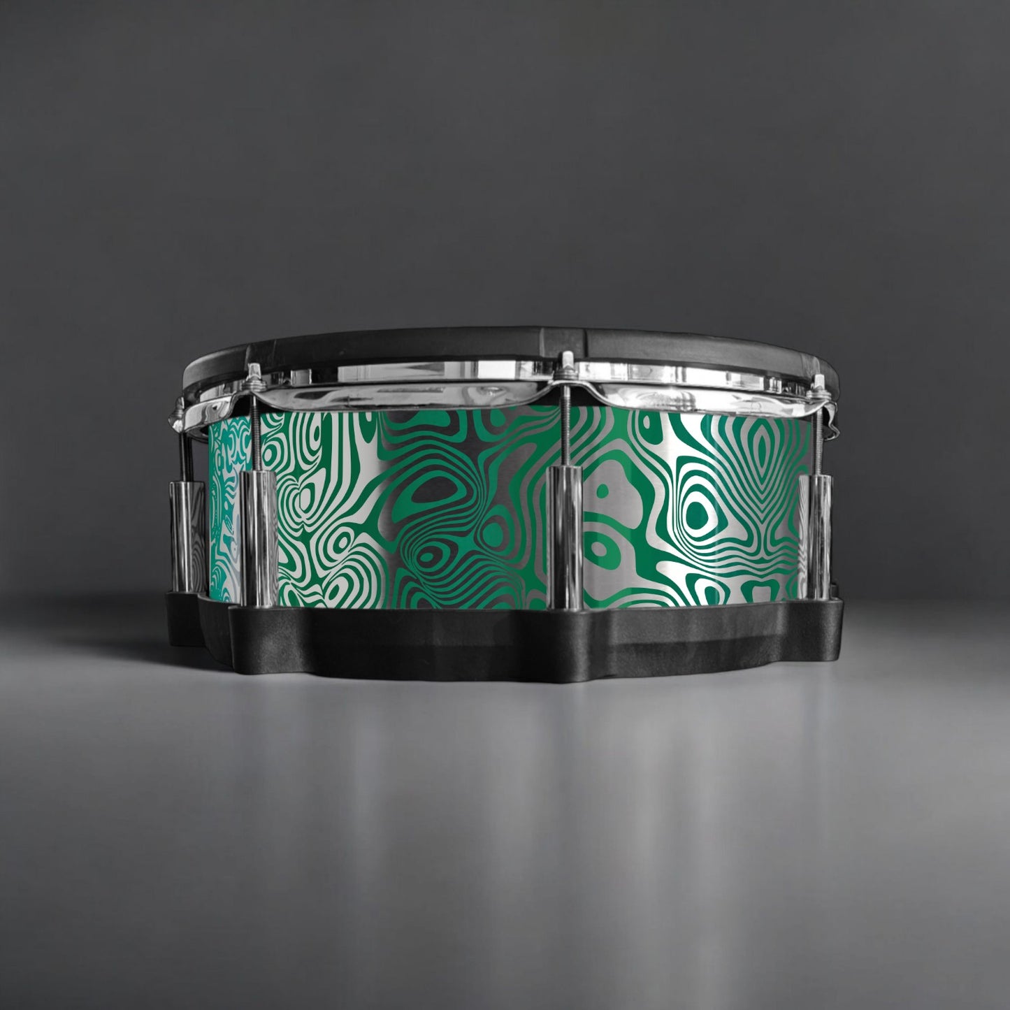 Psychedelic Swirl Drum Wrap
