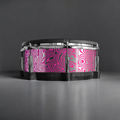 Psychedelic Swirl Drum Wrap