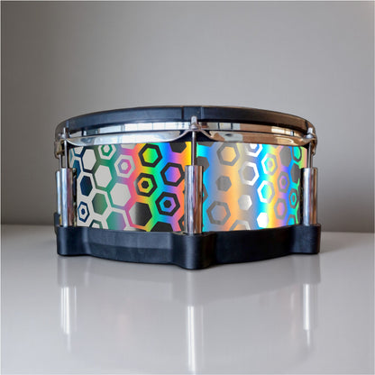 Hexagonal Fade Drum Wrap