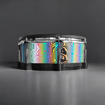Psychedelic Swirl Drum Wrap