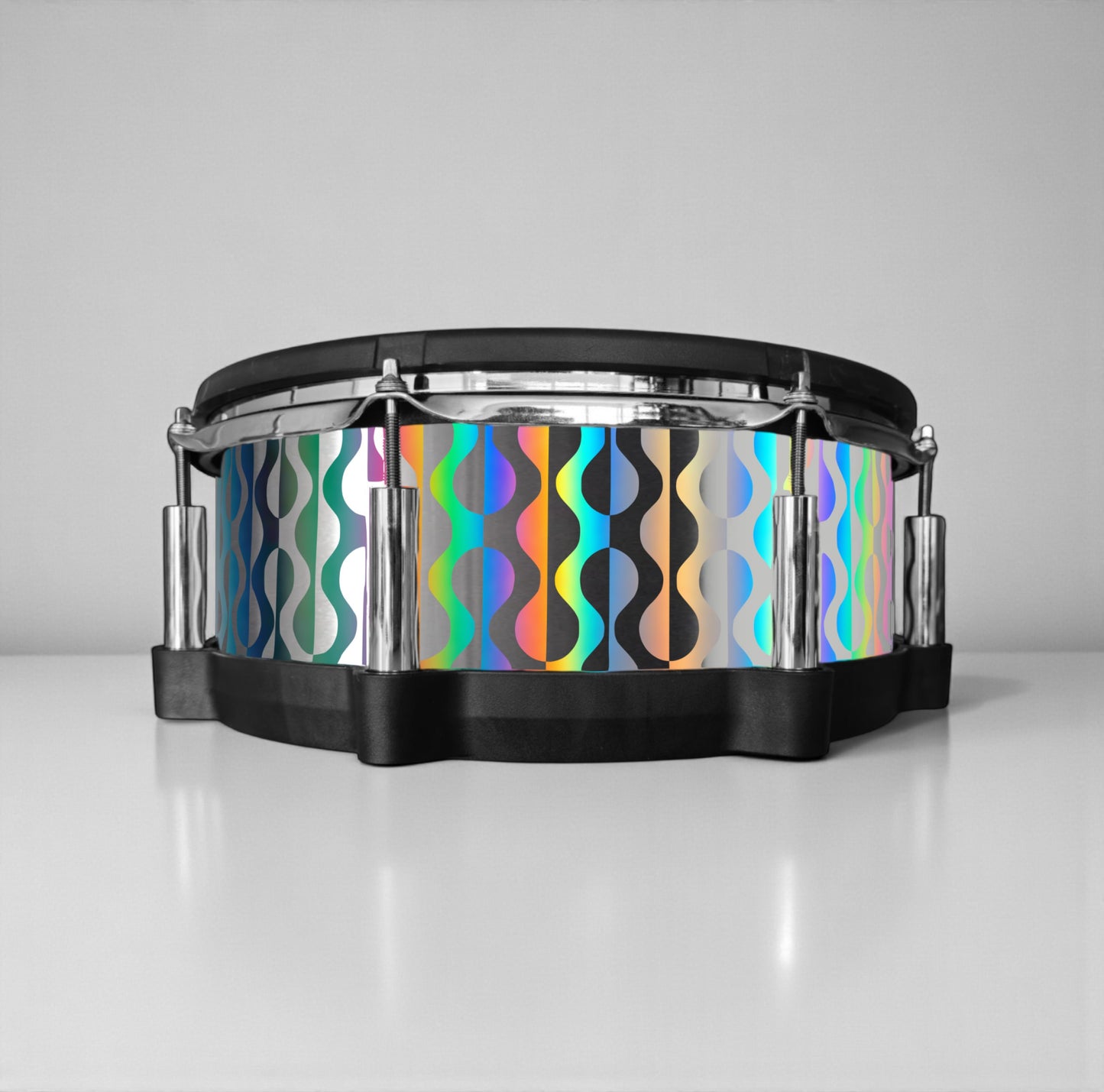 Negative Circles Drum Wrap