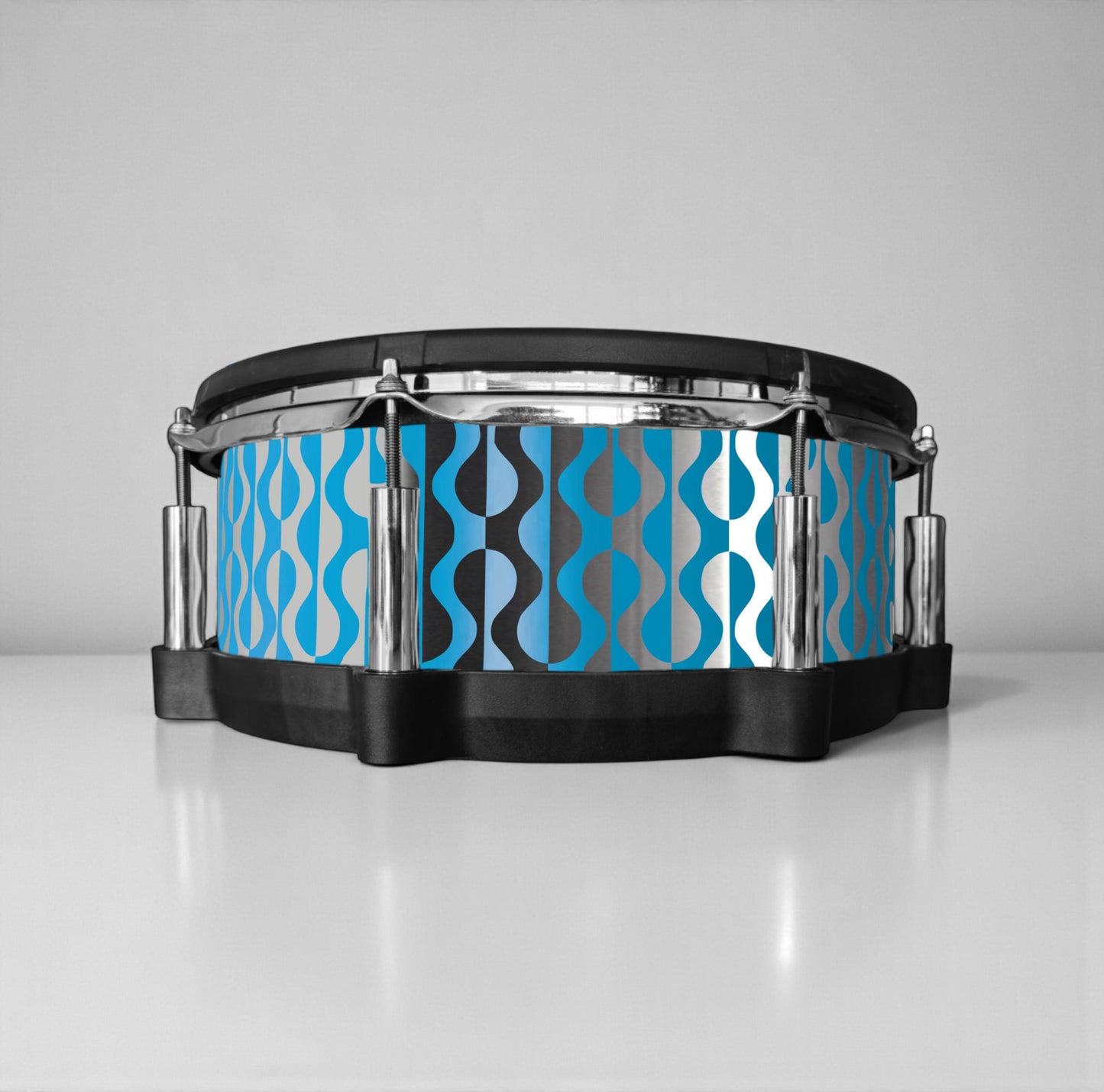 Negative Circles Drum Wrap