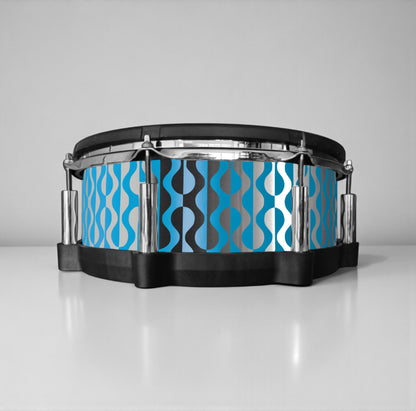 Negative Circles Drum Wrap