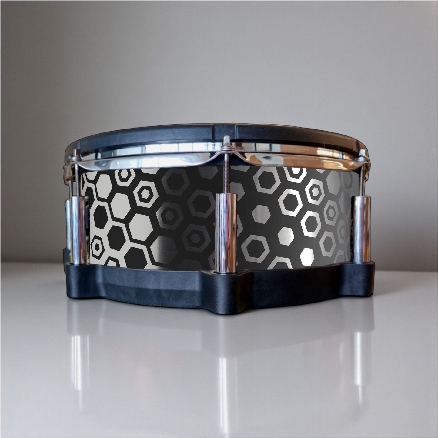 Hexagonal Fade Drum Wrap