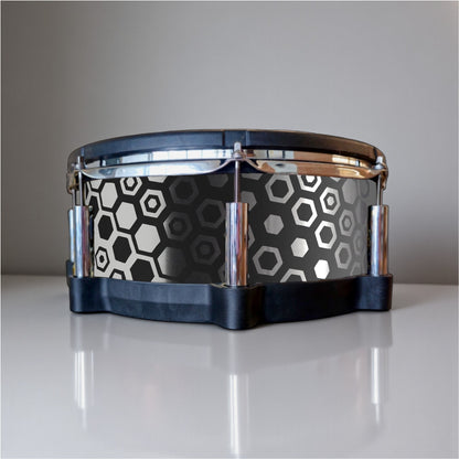Hexagonal Fade Drum Wrap