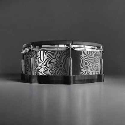 Psychedelic Swirl Drum Wrap