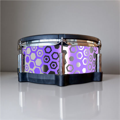 Hexagonal Fade Drum Wrap