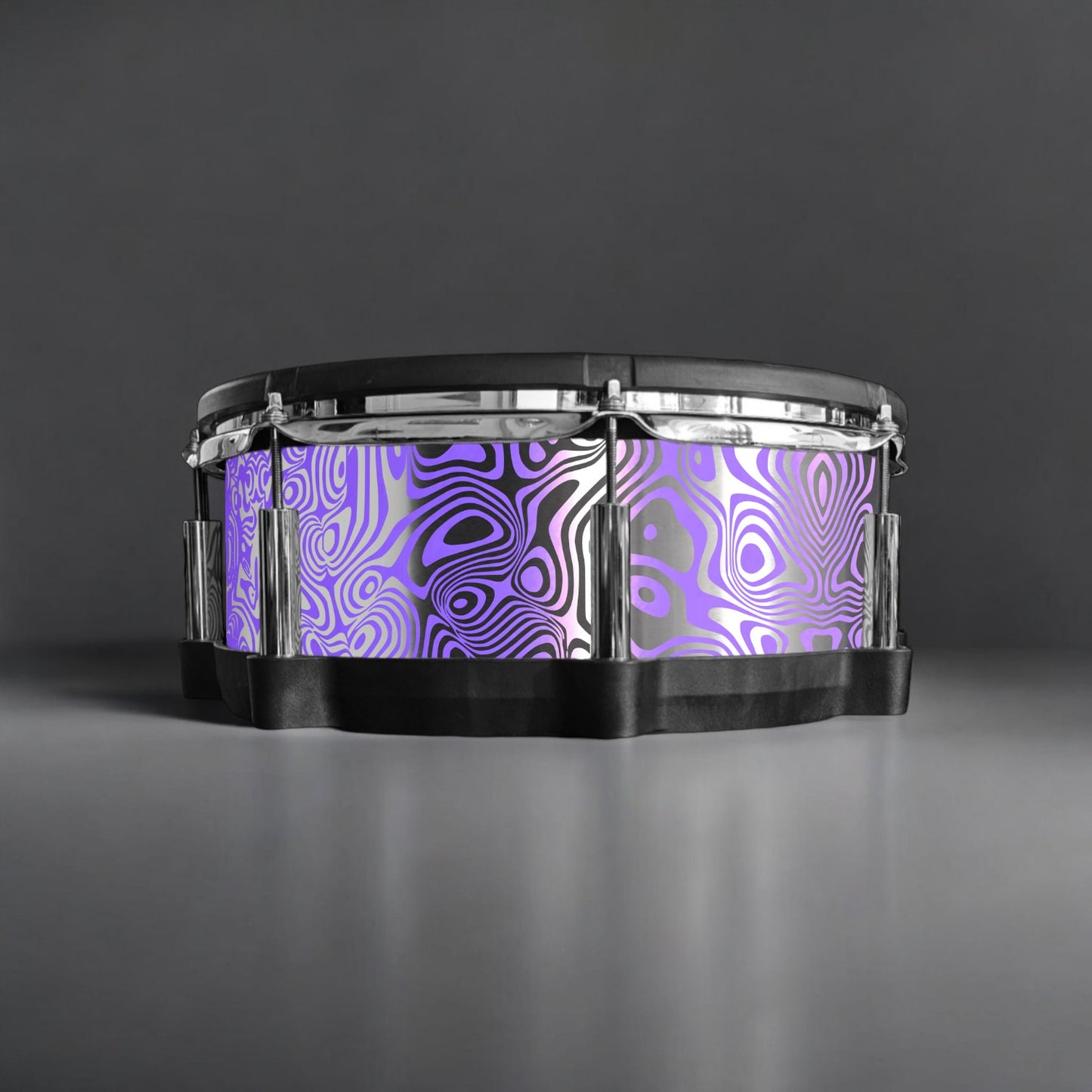 Psychedelic Swirl Drum Wrap