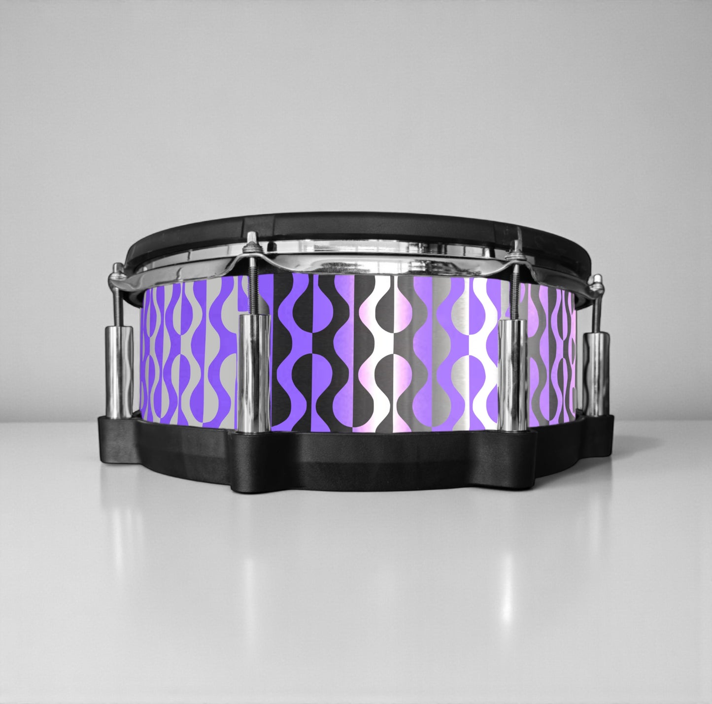 Negative Circles Drum Wrap