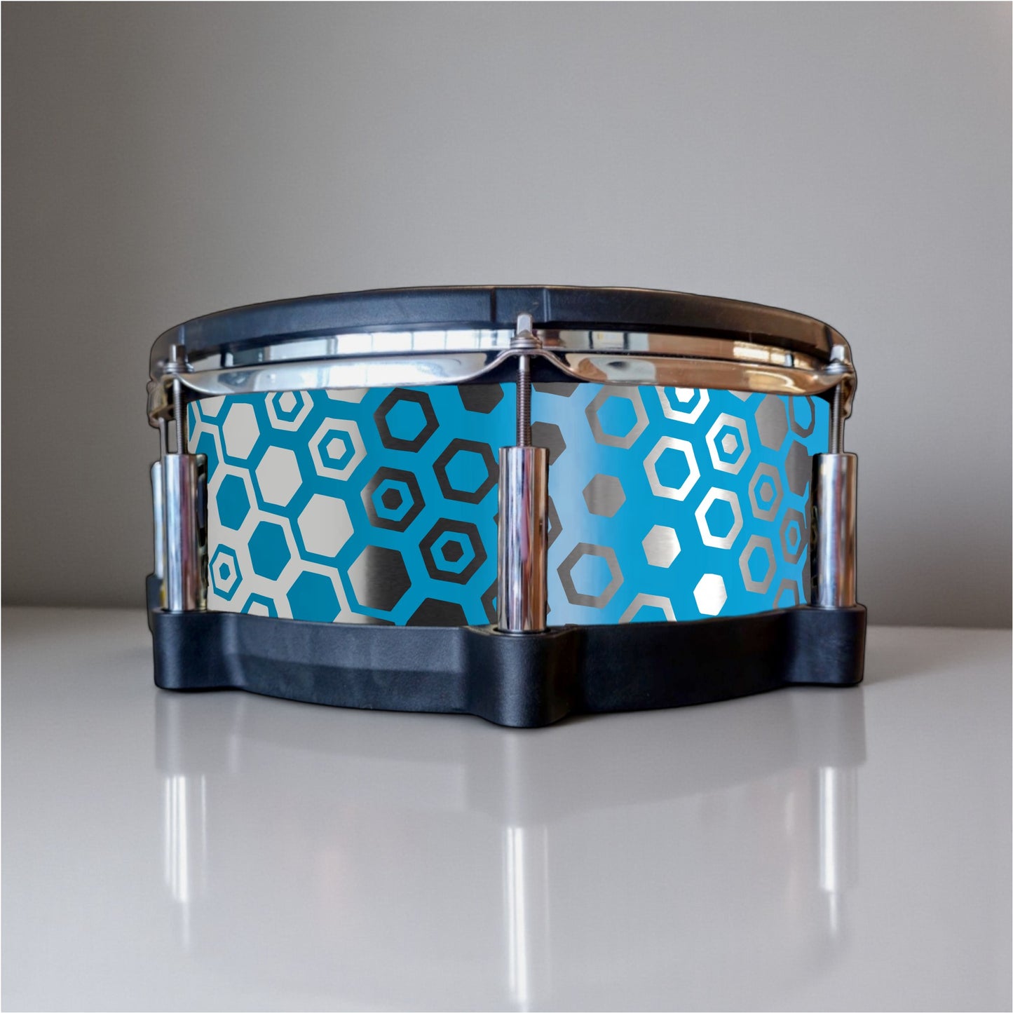 Hexagonal Fade Drum Wrap