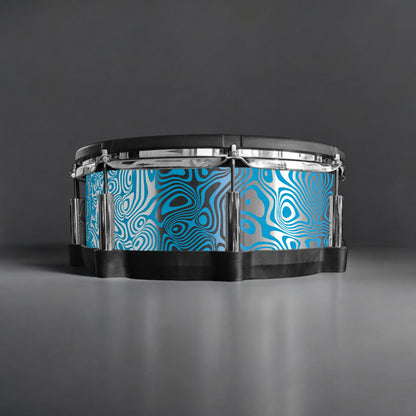 Psychedelic Swirl Drum Wrap