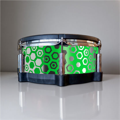 Hexagonal Fade Drum Wrap