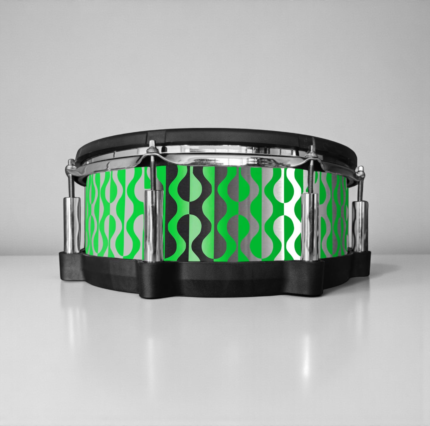 Negative Circles Drum Wrap