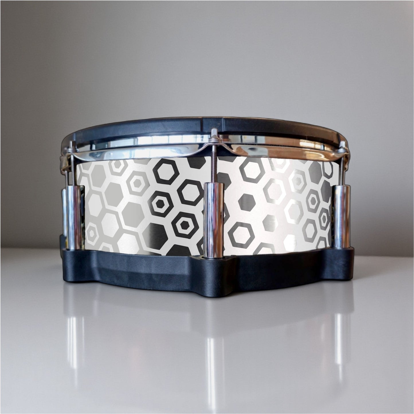 Hexagonal Fade Drum Wrap