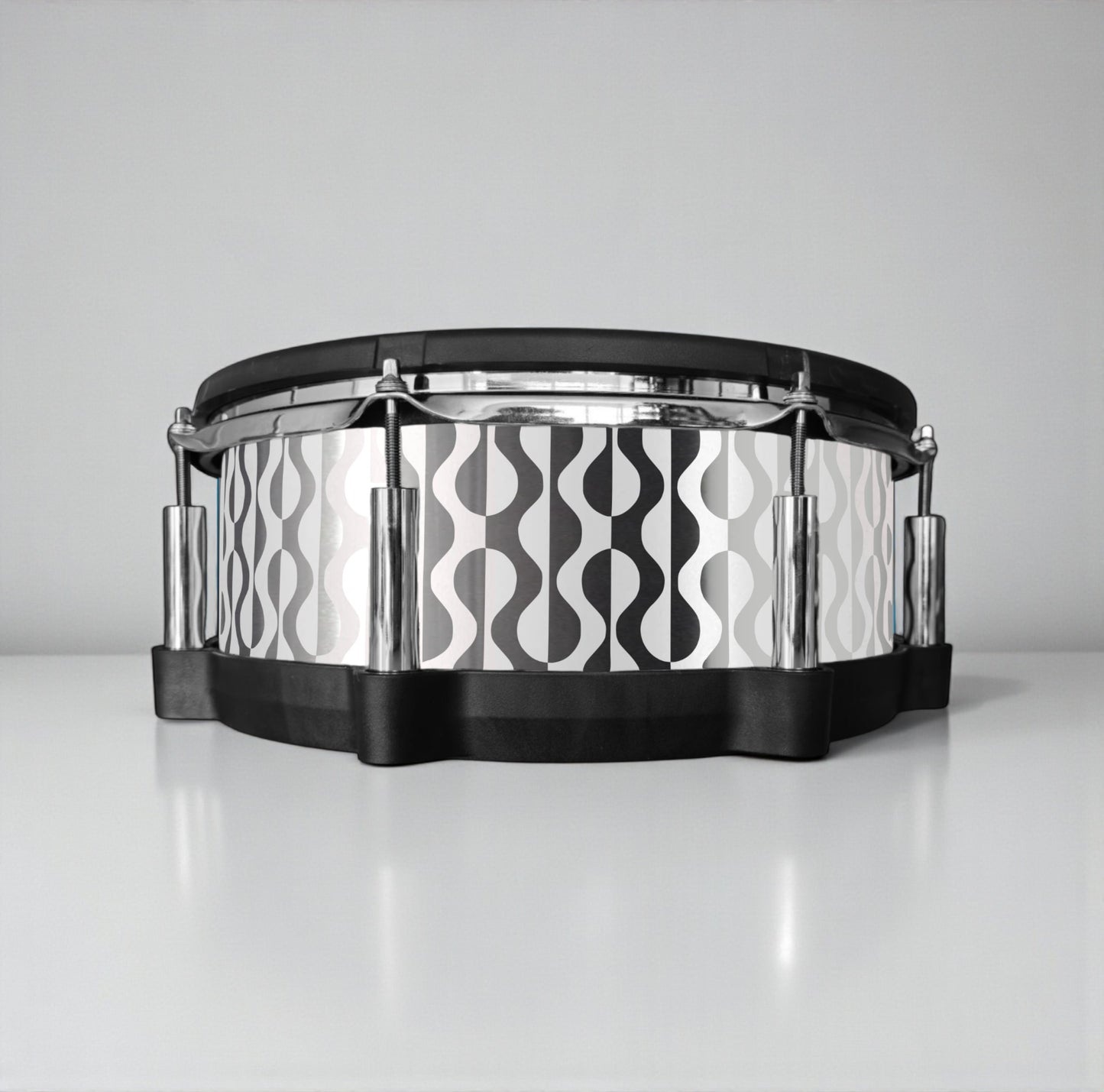 Negative Circles Drum Wrap