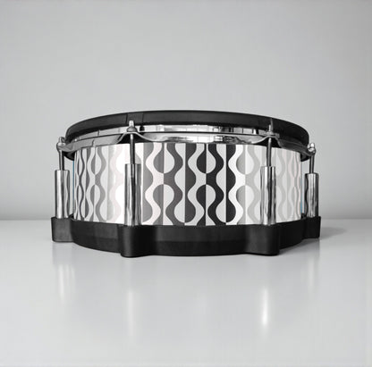 Negative Circles Drum Wrap