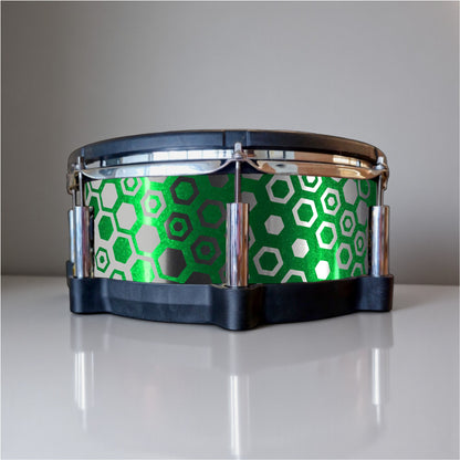 Hexagonal Fade Drum Wrap