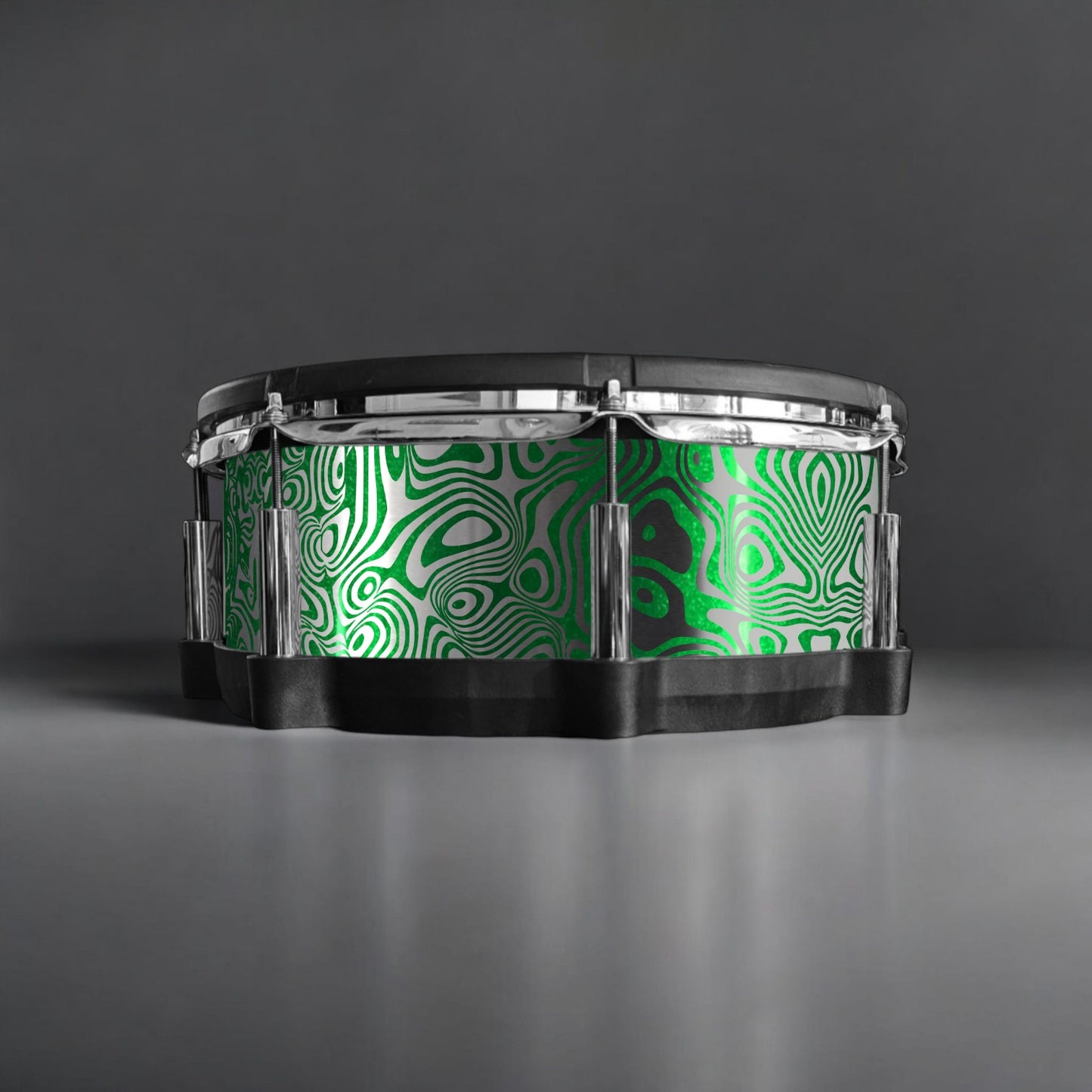 Psychedelic Swirl Drum Wrap