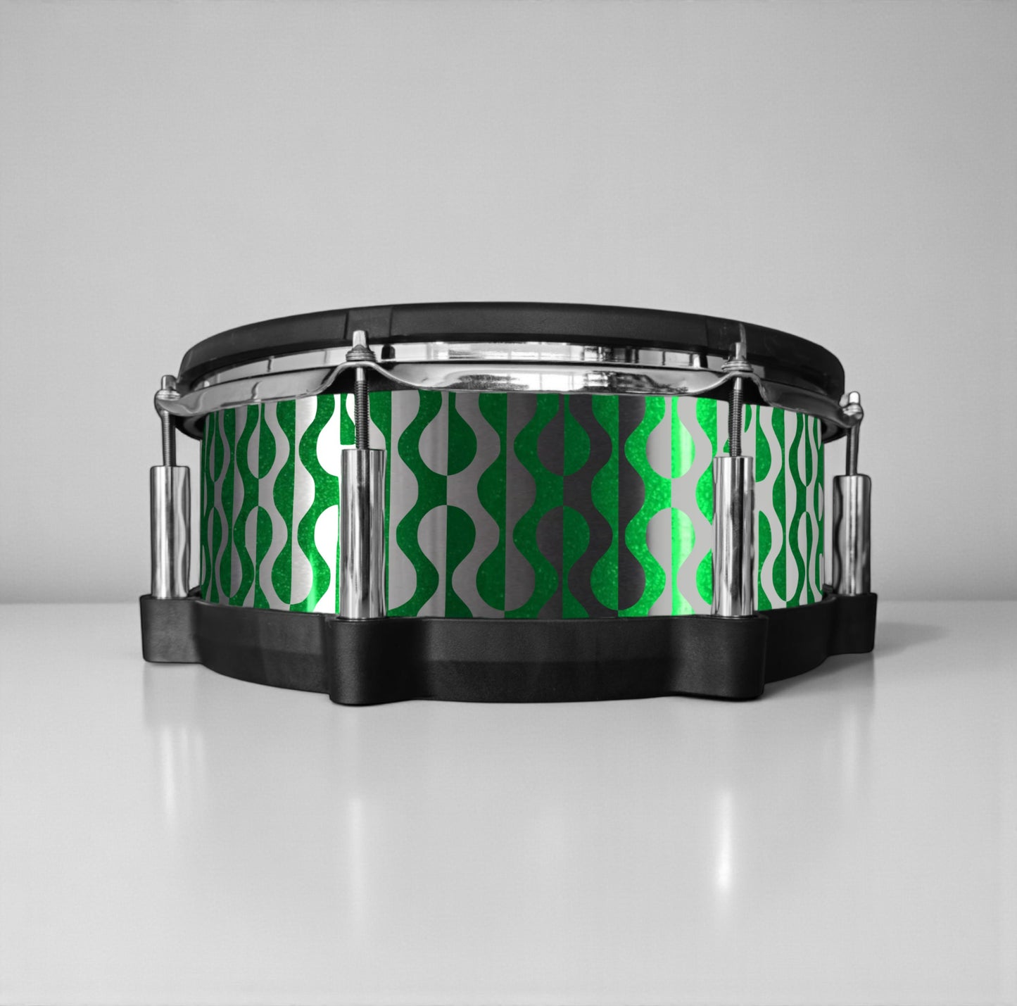 Negative Circles Drum Wrap