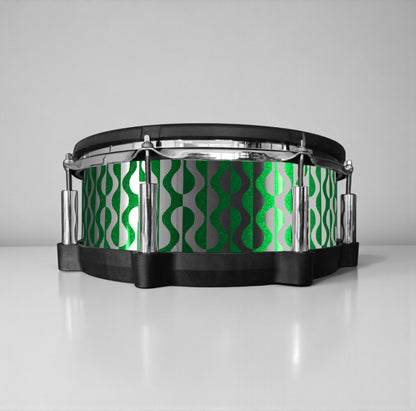 Negative Circles Drum Wrap