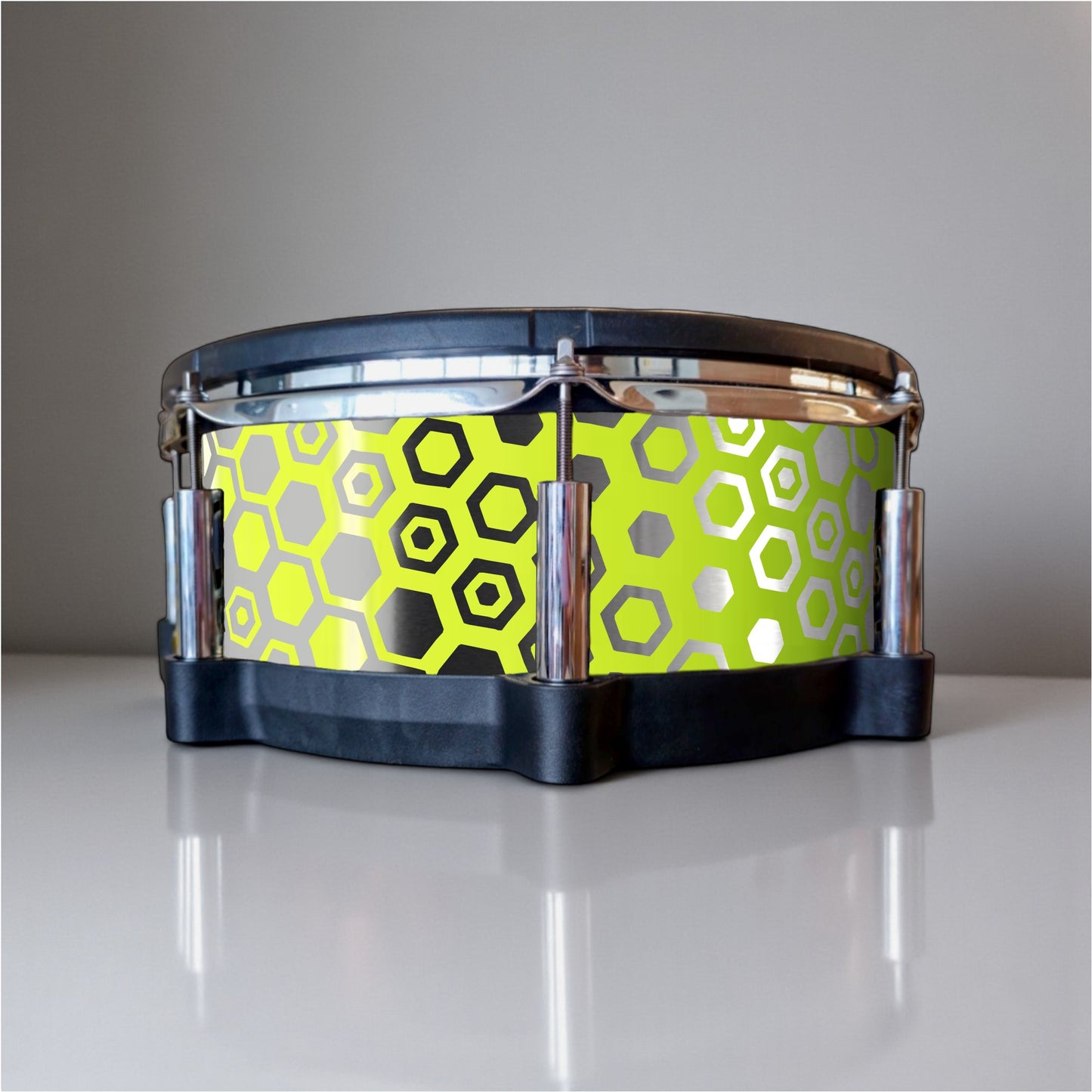 Hexagonal Fade Drum Wrap