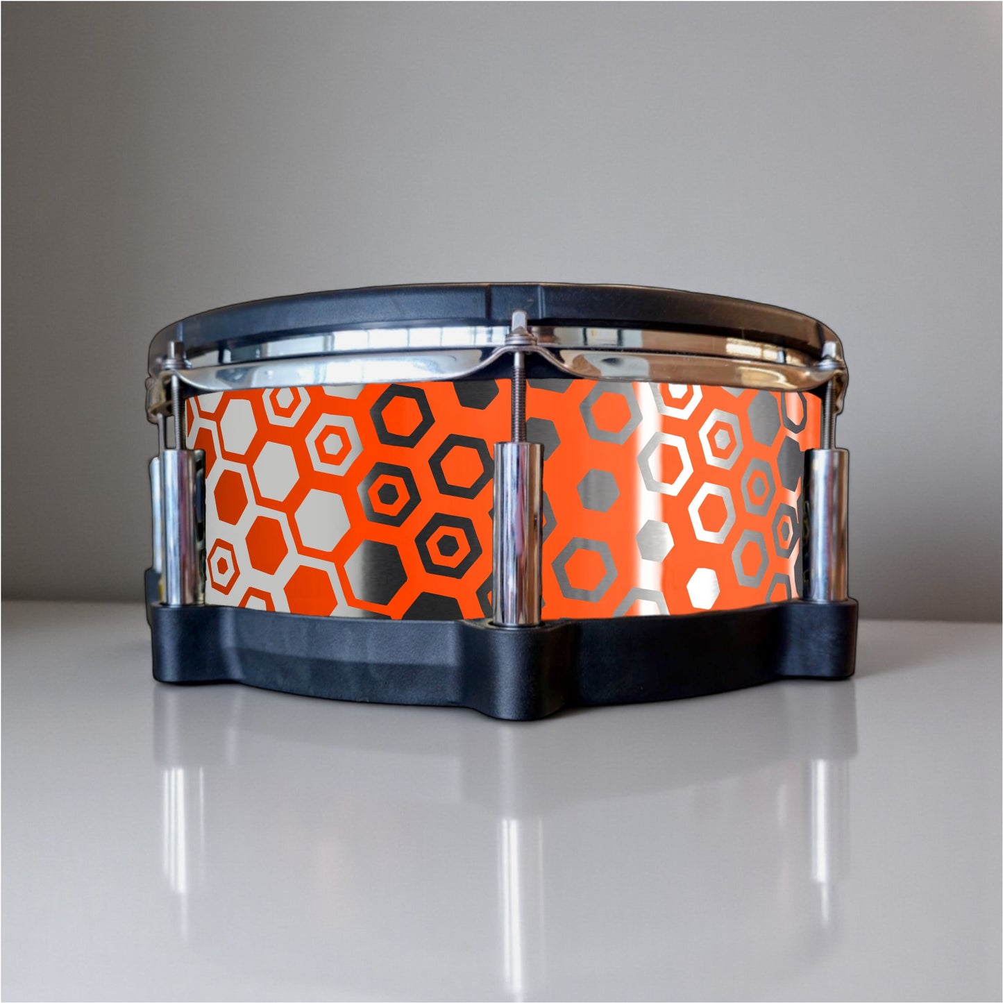 Hexagonal Fade Drum Wrap
