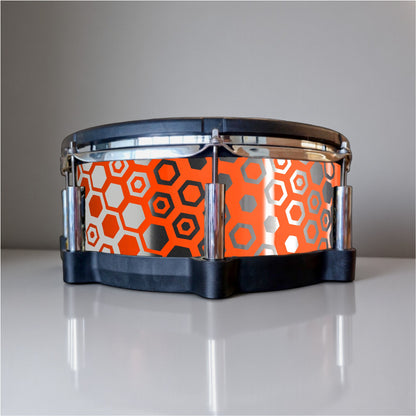 Hexagonal Fade Drum Wrap