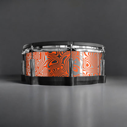 Psychedelic Swirl Drum Wrap