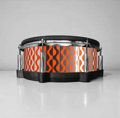 Negative Circles Drum Wrap